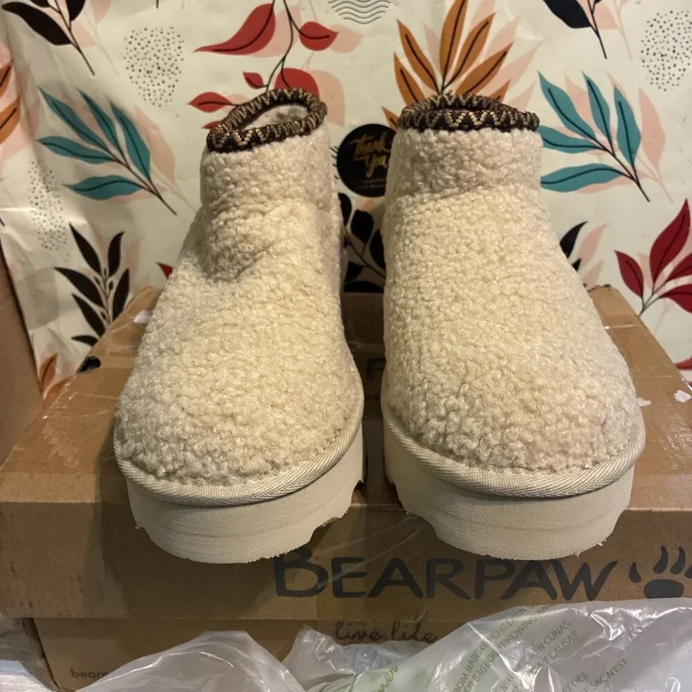 Bearpaw Snuggle Daphne Deco Size 9